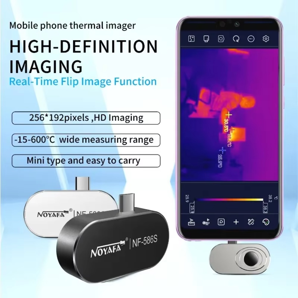 Thermal Imaging Camera 256X192 - Мини-тепловая камера NF-583S/586S 256x192 Type-C для