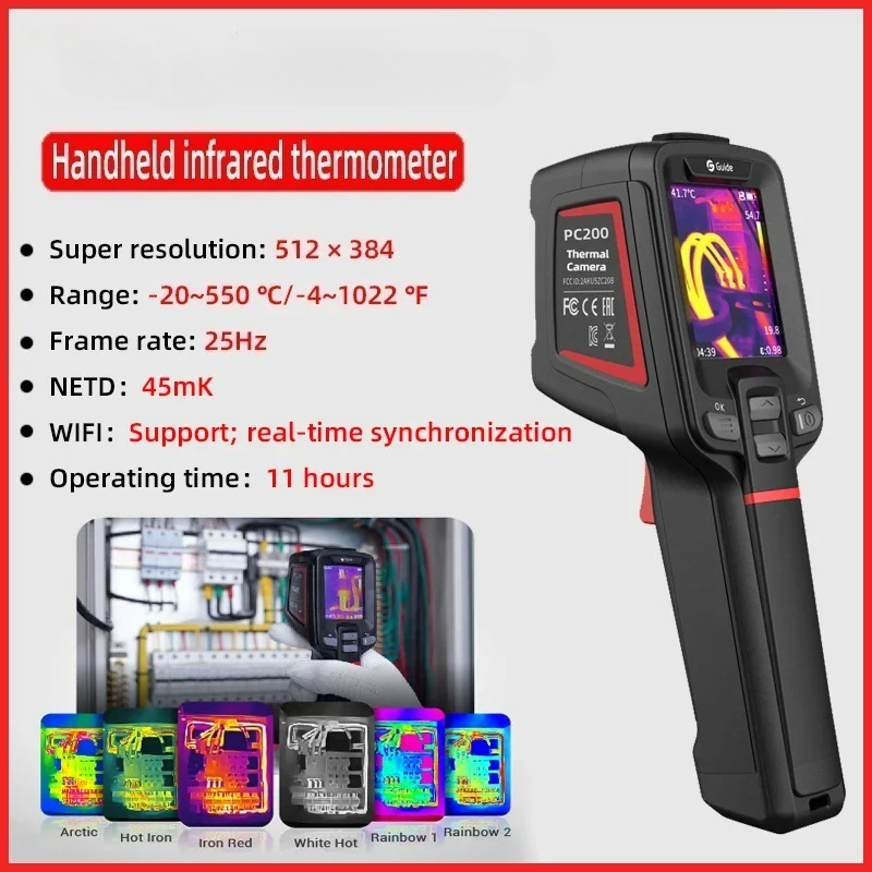 Thermal Imaging Camera 256X192 - Тепловизор 256x192 512X384 Супер ИК WIFI