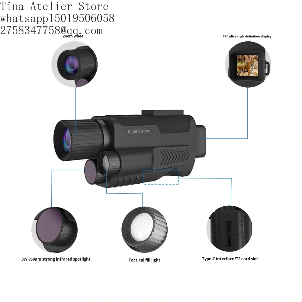 Тепловизионный монокуляр Z9001 – обзор и цена Thermal Scope Night Vision Monocular