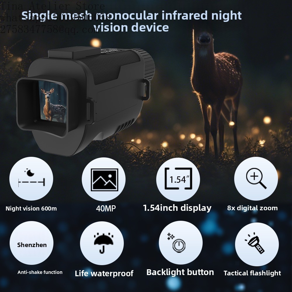 Тепловизионный монокуляр Z9001 – обзор и цена Thermal Scope Night Vision Monocular