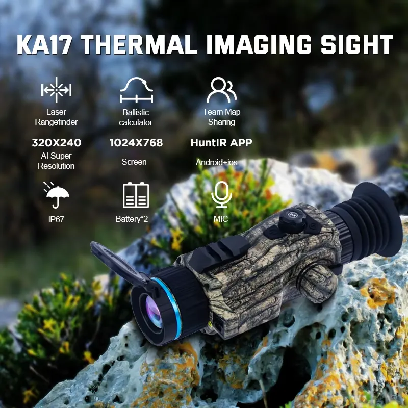 Тепловизионный прицел Keepguar – обзор и цена Hunting Thermal Imaging Scope